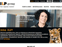 Tablet Screenshot of ilp-group.fi